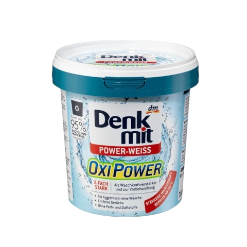 Bột tẩy vết bẩn trên quần áo Denkmit Oxi Power 750g