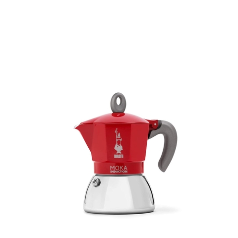 Ấm pha cà phê Bialetti Moka Express 6 cups (màu đỏ)