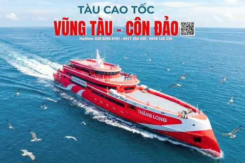 Vé tàu cao tốc Vũng Tàu đi Côn Đảo