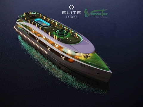 Tàu Elite Sai Gon - Ăn tối Buffet trên sông Sài Gòn