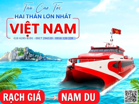 Vé tàu đi Đảo Nam Du