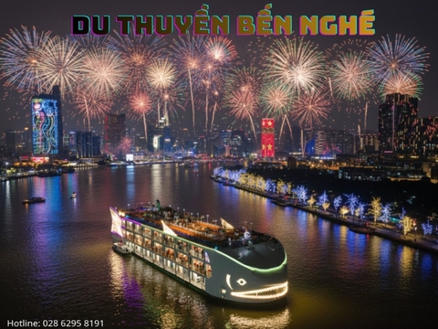 Ăn tối buffet du thuyền sông Sài Gòn