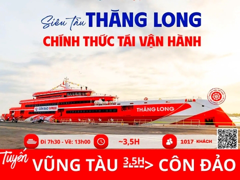 Vé tàu cao tốc Vũng Tàu đi Côn Đảo