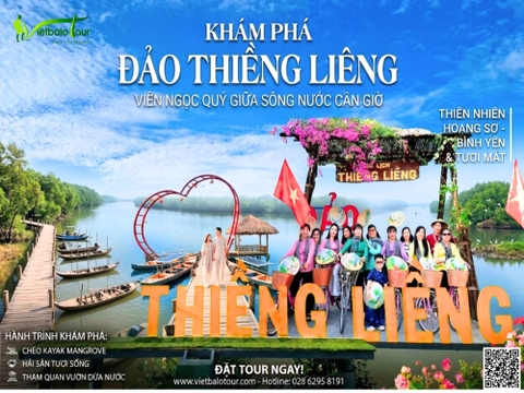 Tour Thiềng Liềng, tàu đi đảo Thiềng Liềng