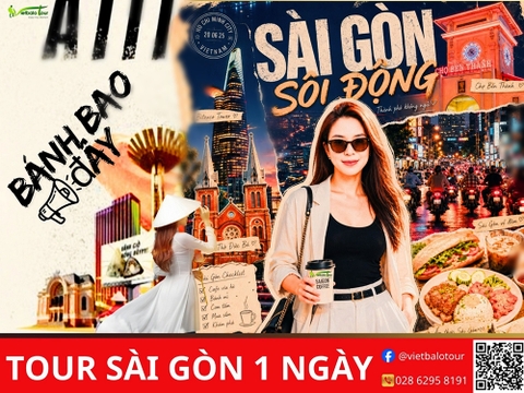Tour tham quan Tp.HCM. tour ghép tại tp.Hồ chí Minh