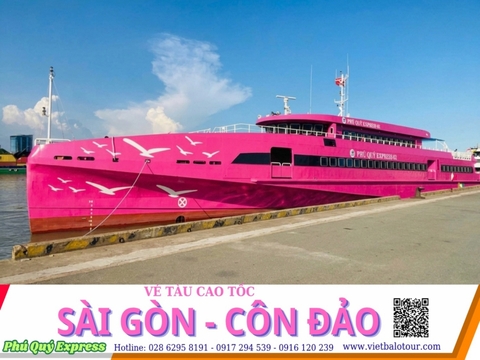 Tàu cao tốc Hồ Chí Minh - Côn Đảo