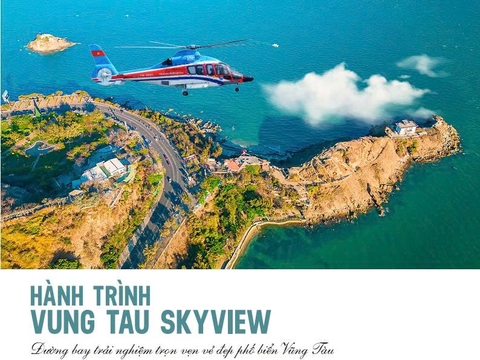 Tour trực thăng Vũng Tàu - Vũng Tàu Skyview