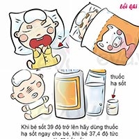 Bí kíp chăm con sốt ít mẹ biết