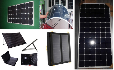 Pin mặt trời linh hoạt 180w