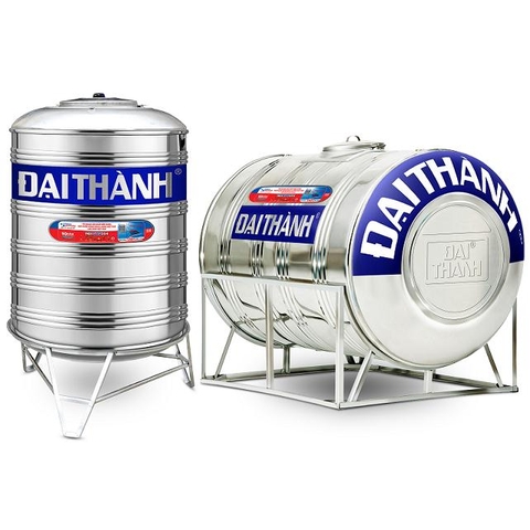 Bồn nước Inox ngang 500L Đại Thành