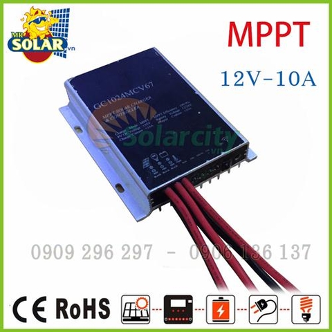 Bộ điều khiển sạc MPPT 10A - 12V/24V chống nước