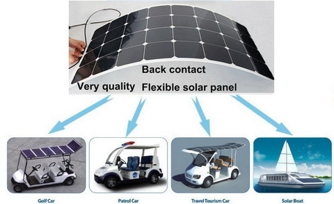 Pin mặt trời linh hoạt 80W