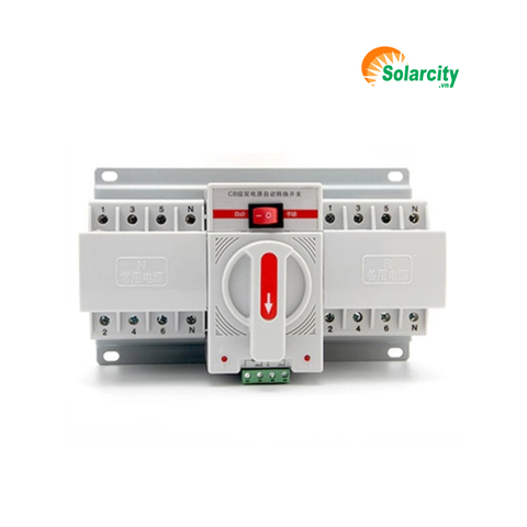 Chuyển nguồn tự động ATS chậm 125A - 3 pha 4P(LWQ3-125/4P)