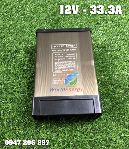 Nguồn tổ ong 12V-33.3A ngoài trời