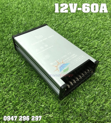 Nguồn tổ ong 12V-60A (ngoài trời)