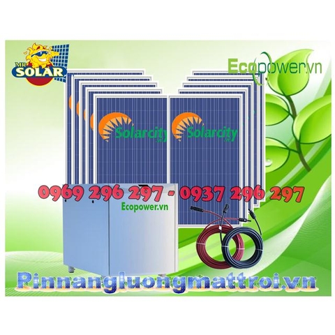 HỆ THỐNG ĐIỆN NĂNG LƯỢNG MẶT TRỜI COMBO5000S CHUYÊN NGHIỆP