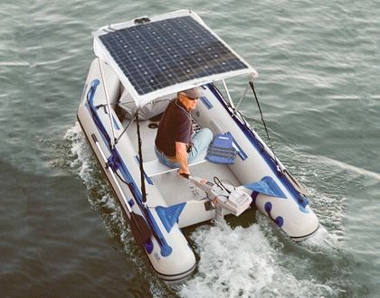 Pin mặt trời linh hoạt 100w