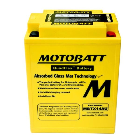 Ắc quy MotoBatt MBTX14AU( 12V-16Ah)