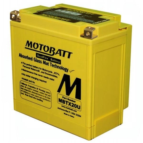Ắc quy MotoBatt MBTX20U( 12V-21Ah)