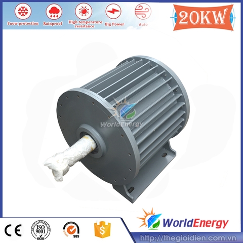 Motor máy phát điện gió 20KW