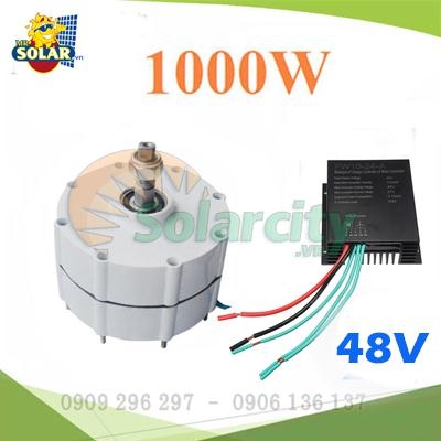 Bộ điều khiển sạc năng lượng gió 1KW/48V