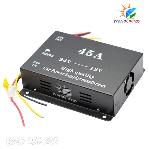 Bộ đổi nguồn DC 24V xuống 12V - 45A