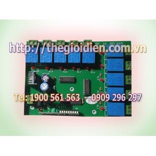 Mạch tắt/mở thiết bị điện 10 kênh vô tuyến