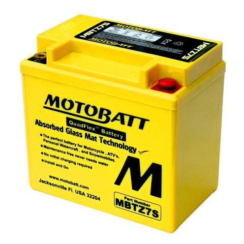 Ắc quy MotoBatt MBTZ7S( 12V-6Ah)