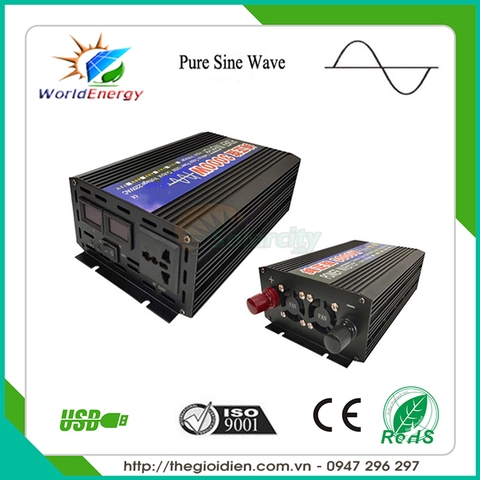 Inverter sin chuẩn 3000W - 12V