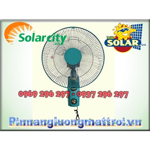 Quạt treo tường DC 12V dùng cho bình ắc quy 12V