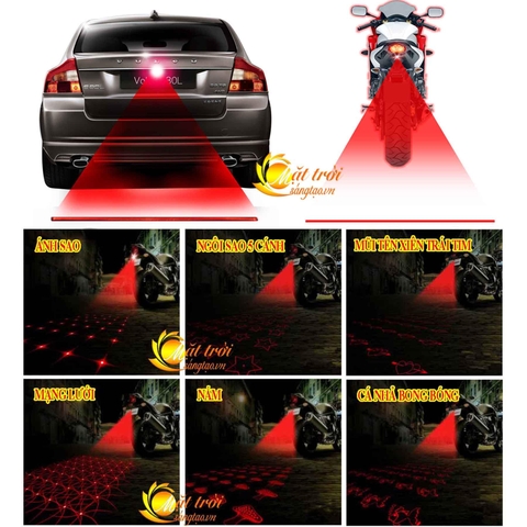 Đèn sương mù, đèn phanh laser ô tô, xe máy