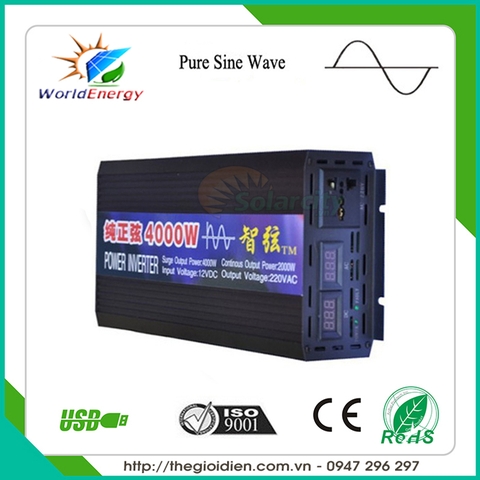Inverter sin chuẩn 4000W - 24V