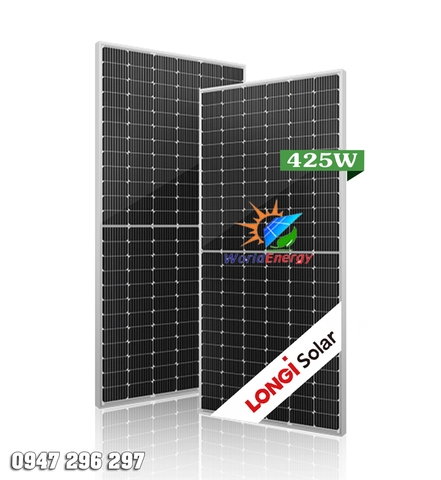 Tấm pin mặt trời LONGi 425W