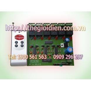 Mạch tắt/mở thiết bị điện 6 kênh vô tuyến