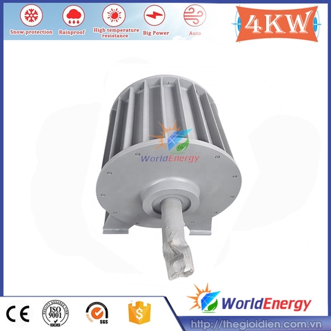 Motor máy phát điện gió 4KW