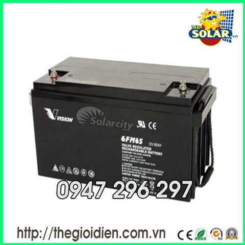 ẮC QUY VISION 12V-65AH (6FM65E-X)