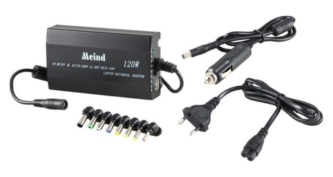 Sạc laptop đa năng AC và DC