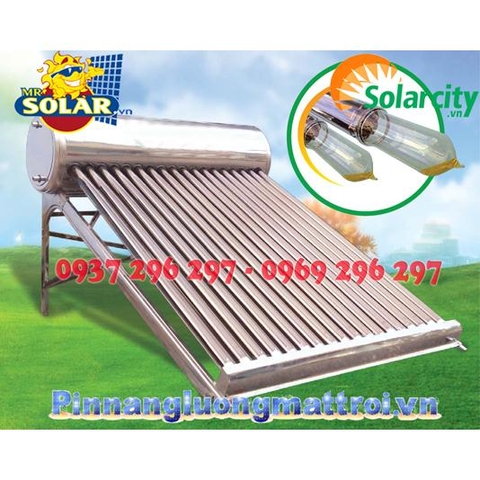 Máy năng lượng mặt trời ống dầu Solarcity 120 lít