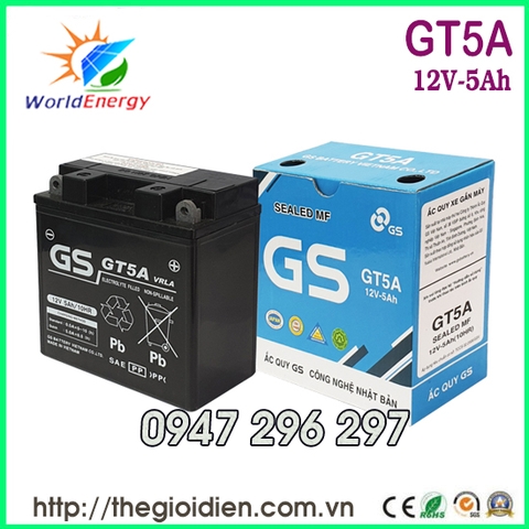 Ắc quy GS 12V - 5Ah (GT5A)