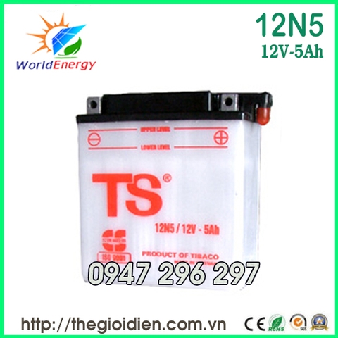 Ắc quy Tia Sáng 12V-5Ah (12N5)