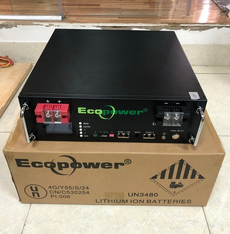 Pin lithium Ecopower 51.2V-100A (EP-100 XS MAX)