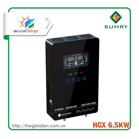 Inverter Hybrid hoà lưới, lưu trữ Sumry 48V-6.5KW (HGX 6.5KW)