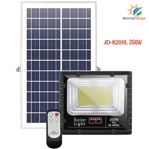 Đèn pha năng lượng 200W JINDIAN (JD-8200L)