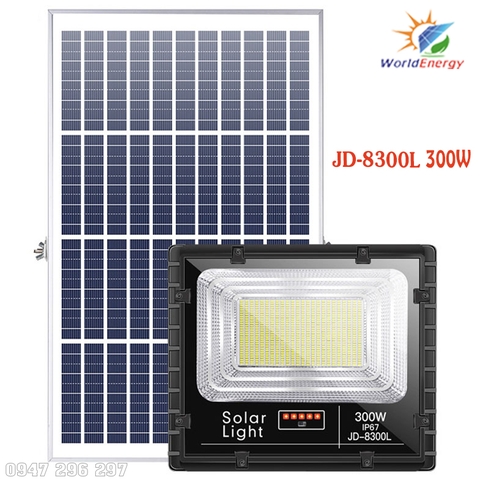 Đèn pha năng lượng 300W JINDIAN (JD-8300L)
