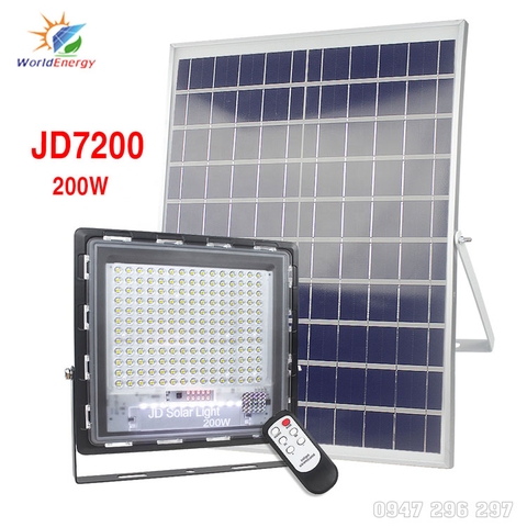 Đèn pha năng lượng 200W JINDIAN (JD-7200)