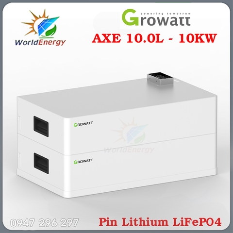 Pin Lithium Growatt 48V-10KW (AXE 10.0L)