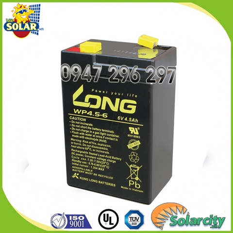 Ắc quy Long 6V- 5Ah (WP5-6)