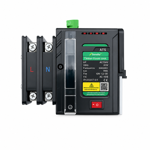 ATS chậm 1pha 100A