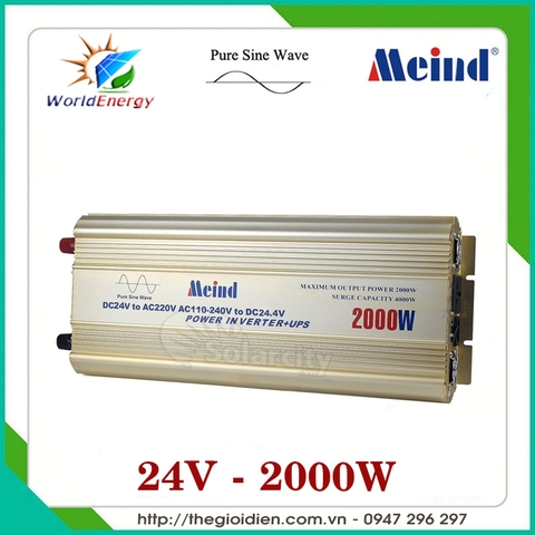 Bộ kích điện sin chuẩn 2000W - 24V Meind