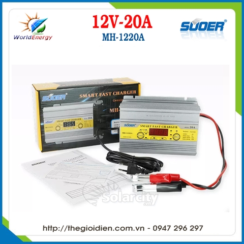 Sạc bình ắc quy Suoer 12V-20A (MH1220A)